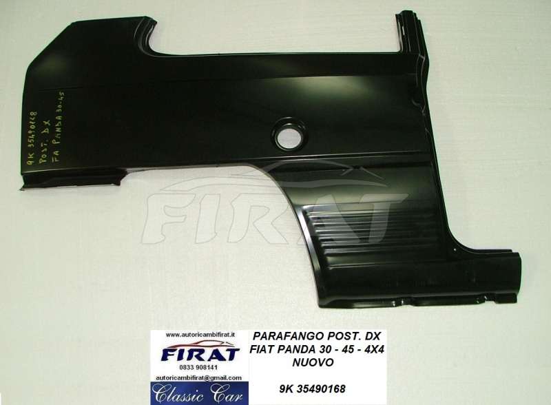 PARAFANGO FIAT PANDA 30 - 45 - 4X4 POST.DX
